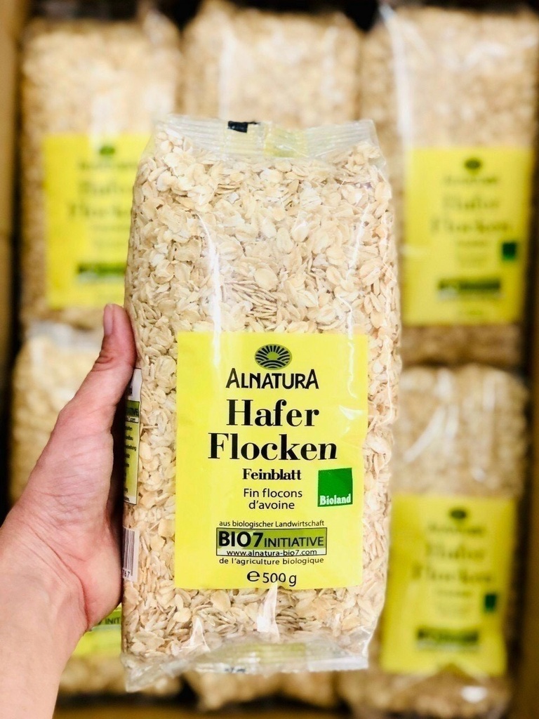 Yến mạch Oats Instant cán VỠ 500g