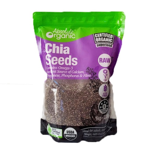 [CML00070] Hạt chia Absolute Organic VN túi 1kg